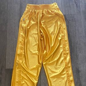 Gold Basketball Eastbay Breakaway Pants